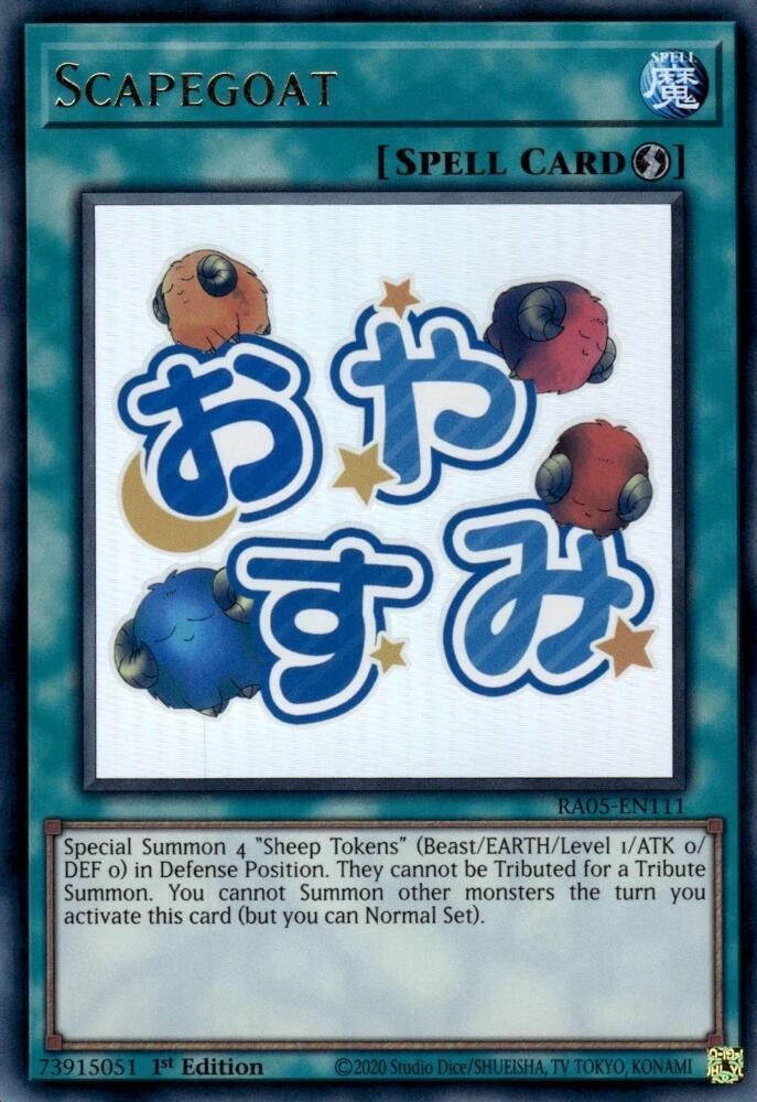 Scapegoat (stamp artwork)- Rarity Collection 5