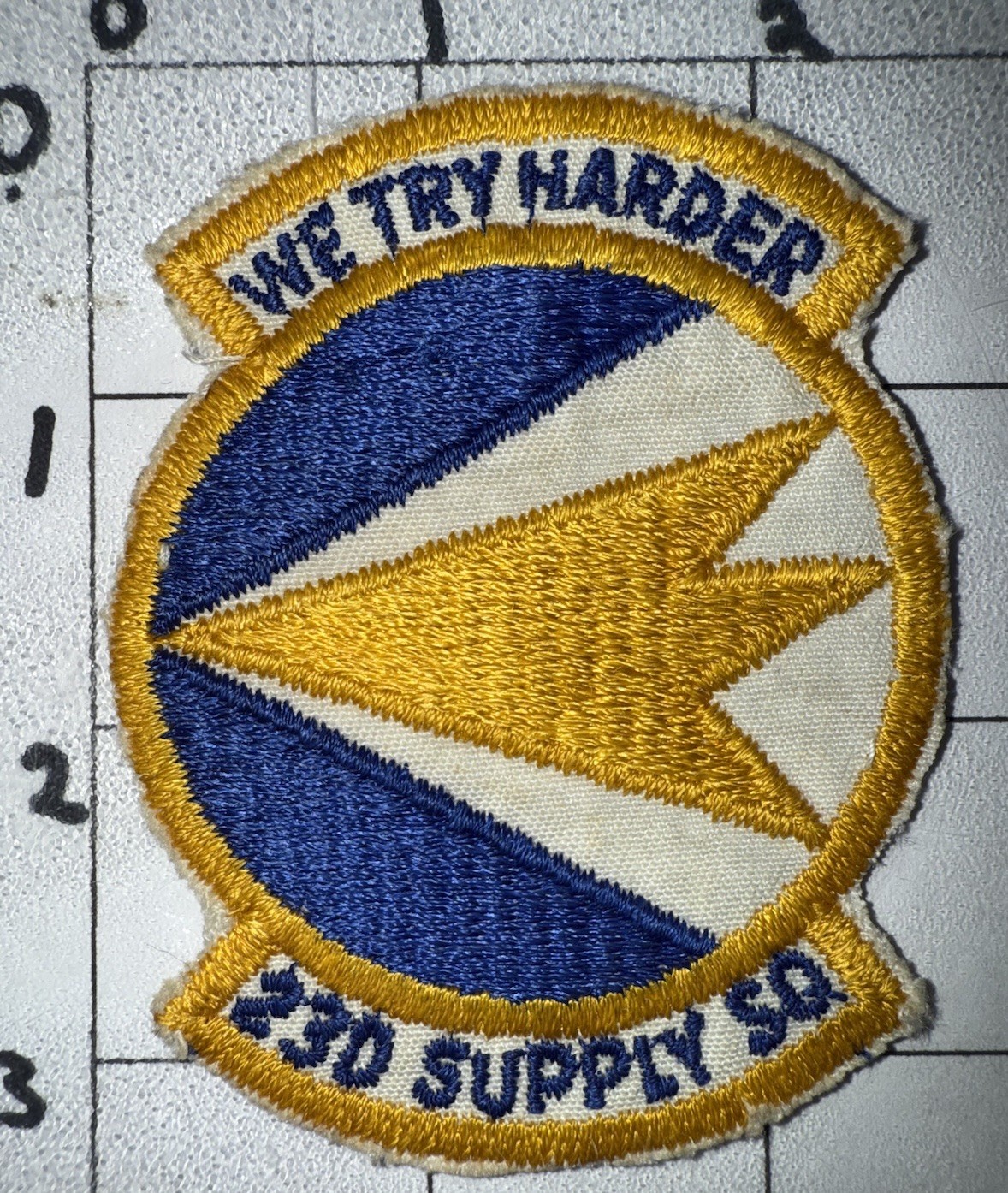 Vietnam War - 1970s 23rd Supply Squadron Patch (12)