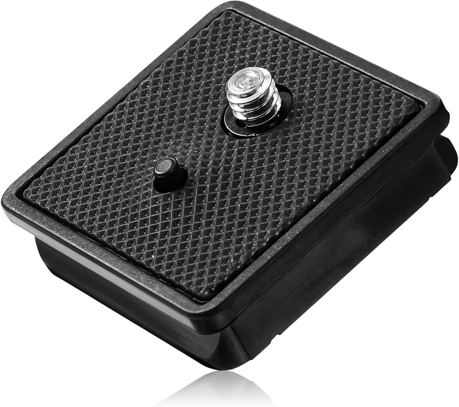 Sturdy Black Tripod Quick Release Mount for Cameras - 41x44.5mm Adaptability