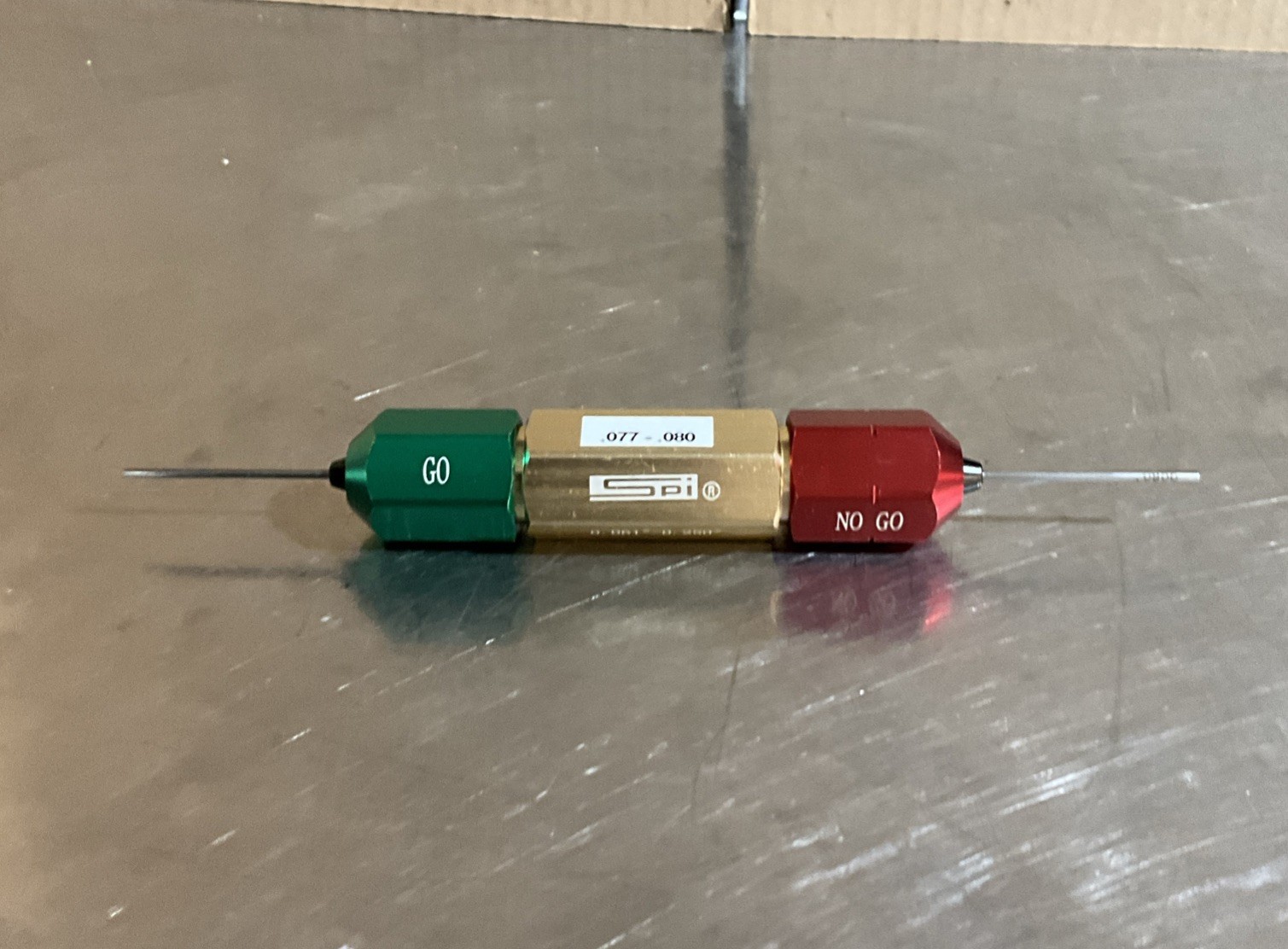 Spi        Go No Go Pin Gauge       .077 / .080