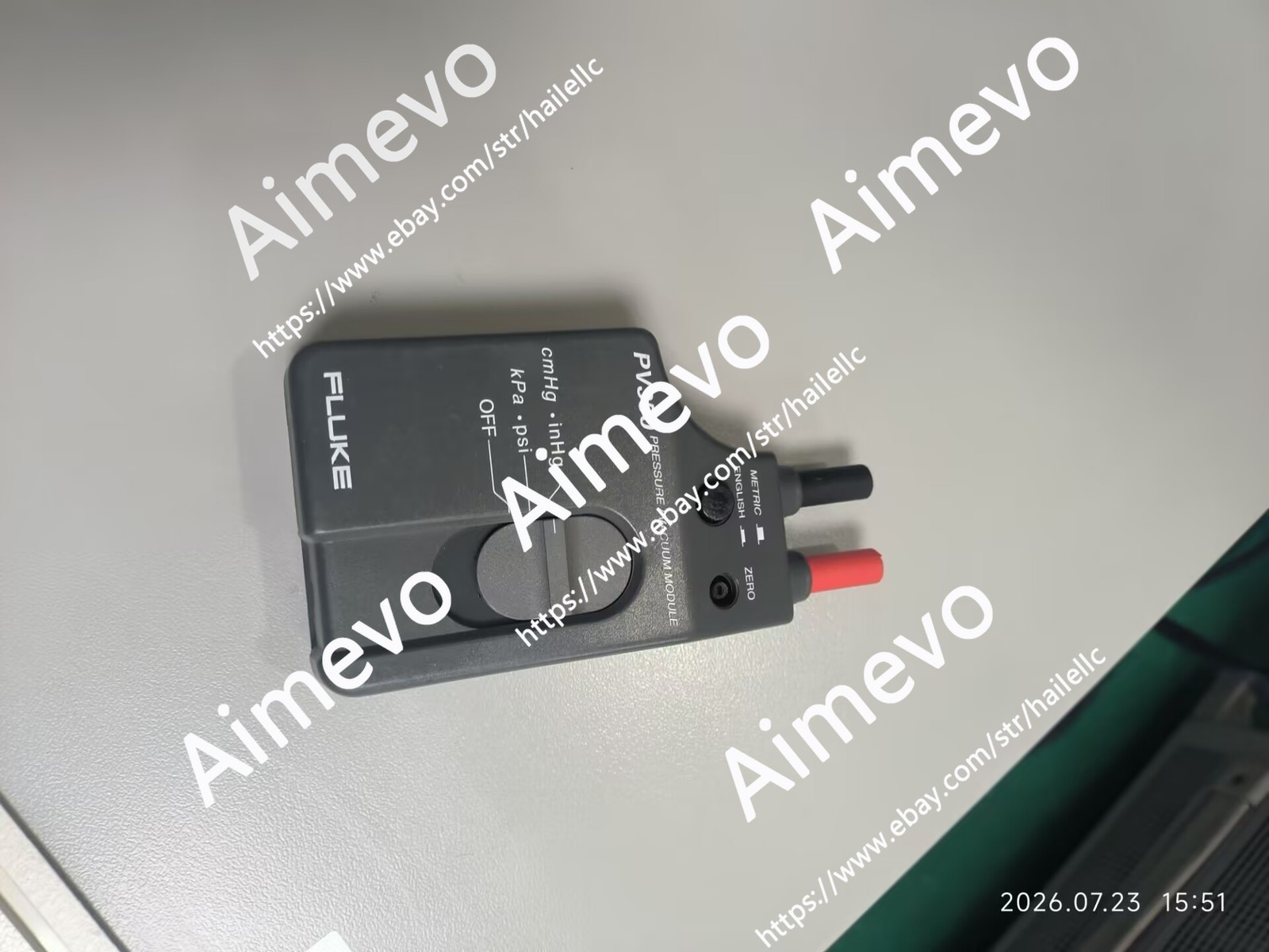 Fluke PV350 Pressure / Vacuum Module NOT WORKING
