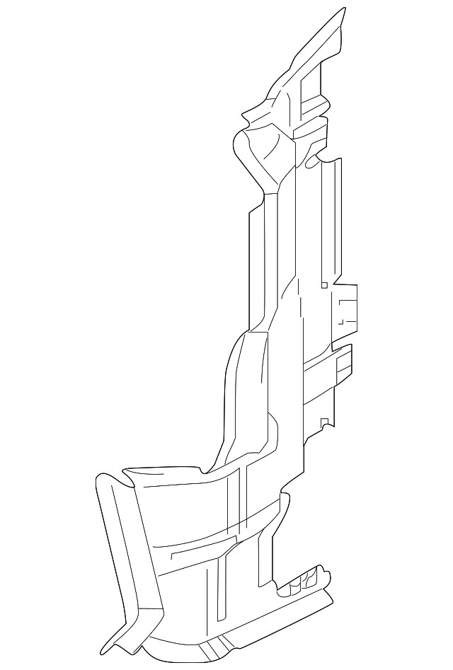 Genuine Audi Air Duct 8W6-121-284-AP