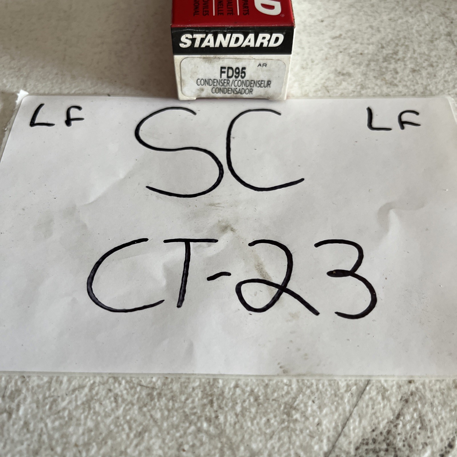 Standard Motor Products Condenser FD-95