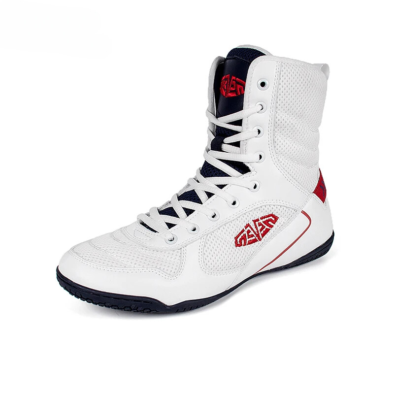 Outdoor Wrestling Shoes Men's Boxing Footwear Breathable High Top Fighting Boots