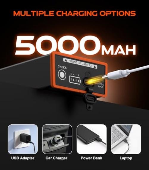 2-Pack 5000mAh Battery Pack Compatible with Moultrie Edge Cellular Trail 2 Pack