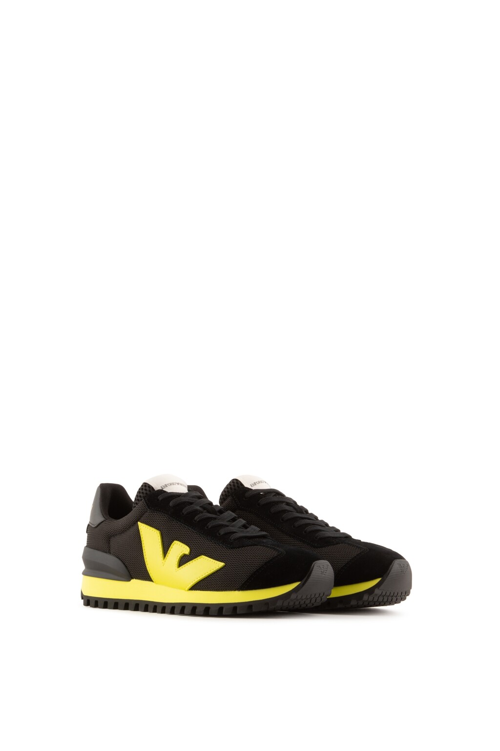 Shoes Sneaker EMPORIO ARMANI Man Sz. US 9 X4X583XN647 S737 Black