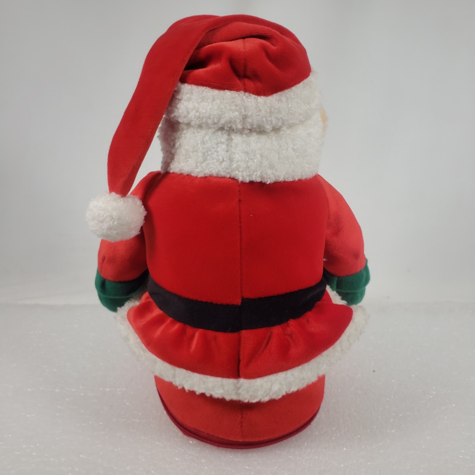 Christmas Santa Claus Singing Moving Plush (DOES NOT MOVE) Push Belly Decorative