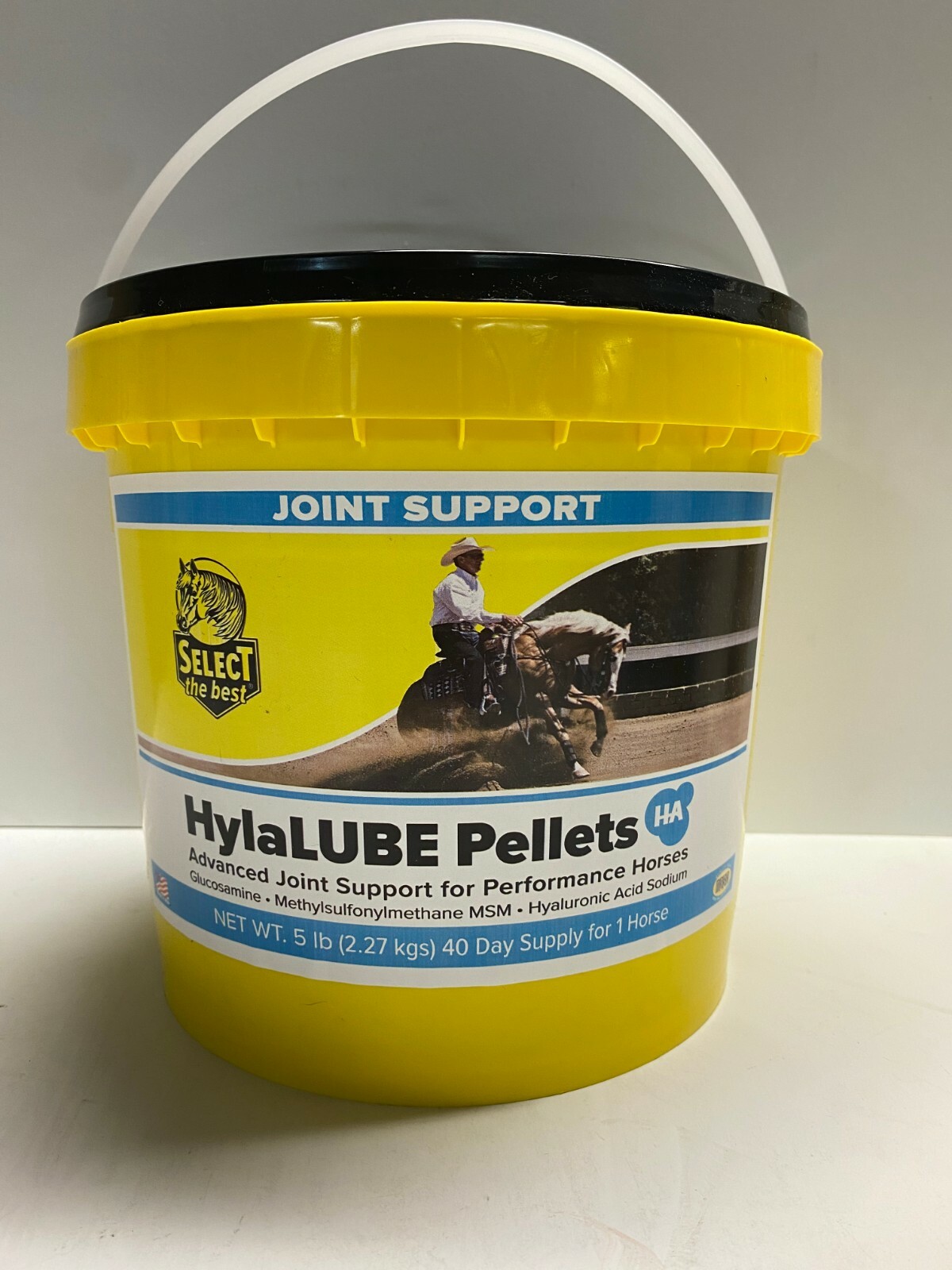 SELECT THE BEST HylaLUBE PELLETS FOR HORSES 10 LB. /4.54 KG