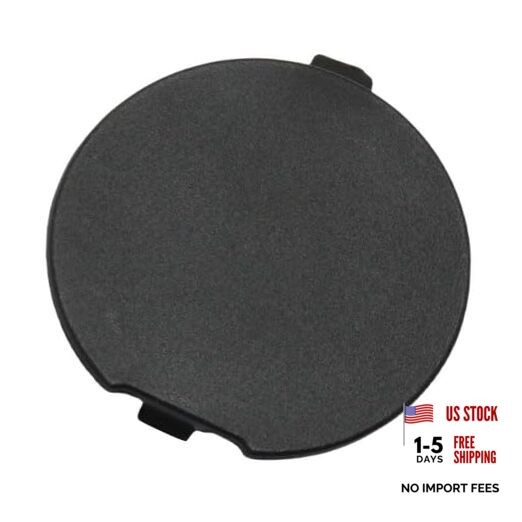 Rear Left Bumper Tow Hook Eye Cap Cover Black Compatible with 2020-2023 Mazda