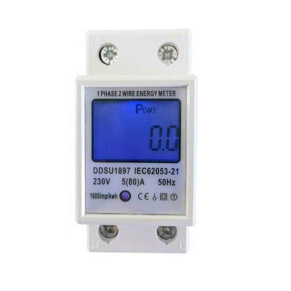 Replacement Energy Meter Electricity Meter Type Backlight DDSU1897