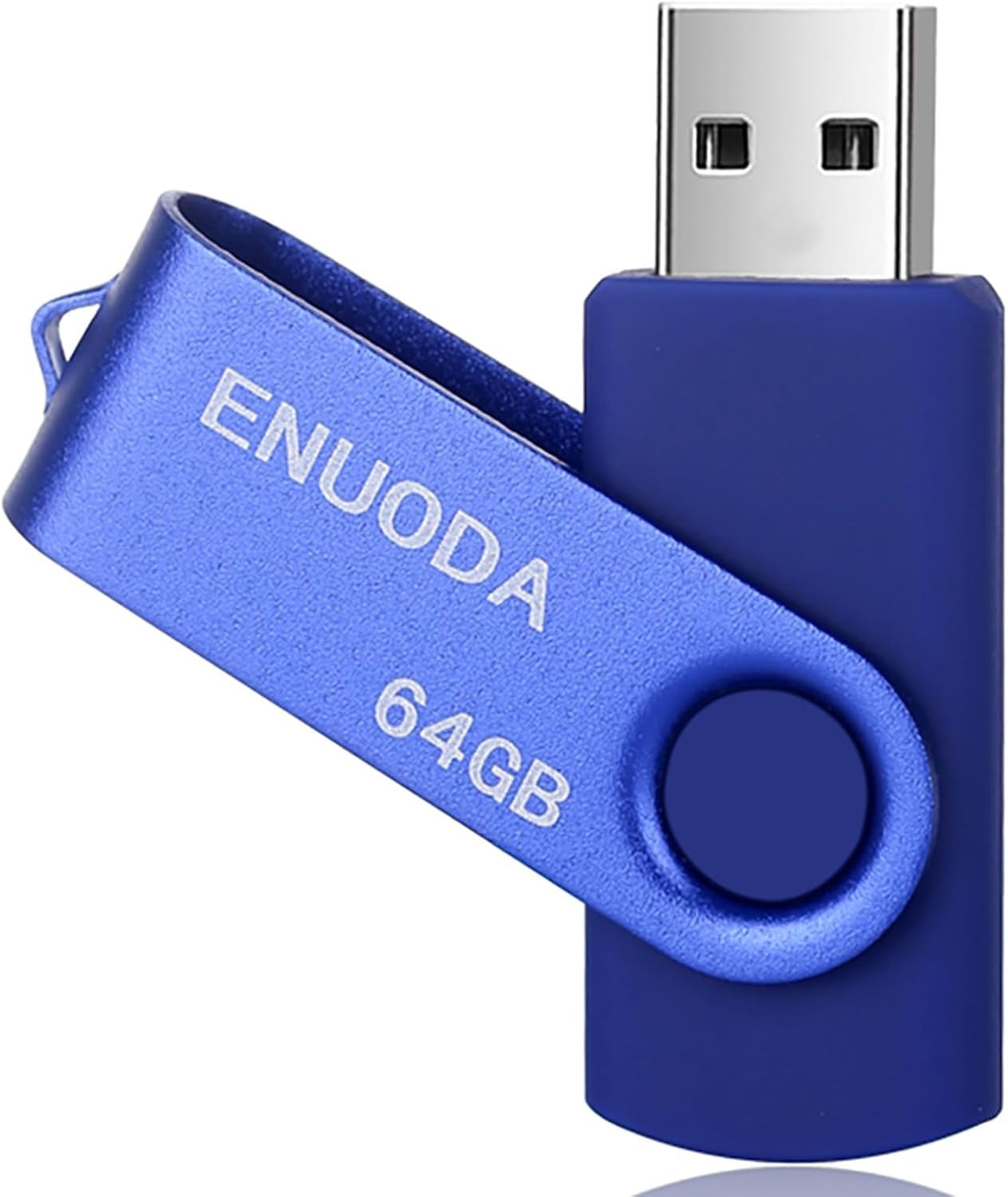 Compact 64GB USB 2.0 Memory Stick with LED Indicator - Perfect for File Backup