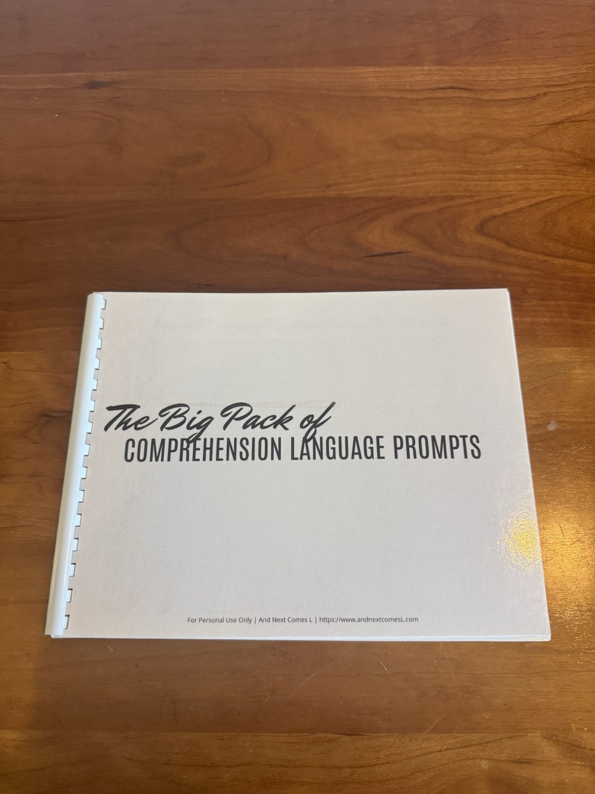 Language therapy pictures & prompts: language comprehension language prompts new