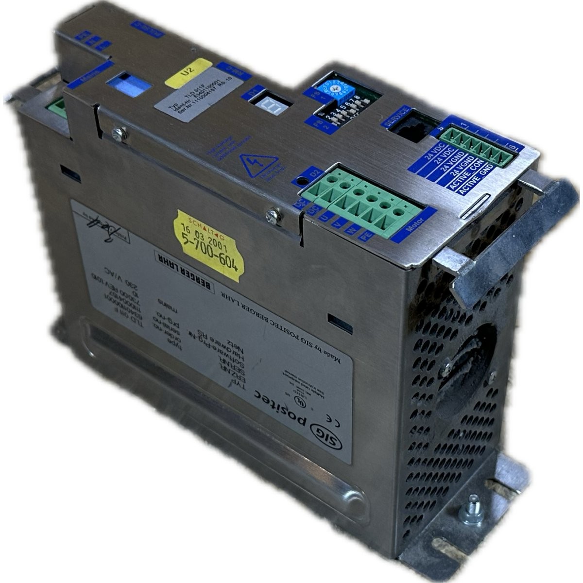 AJ339 servo controller Berger Lahr positec TLD 011F