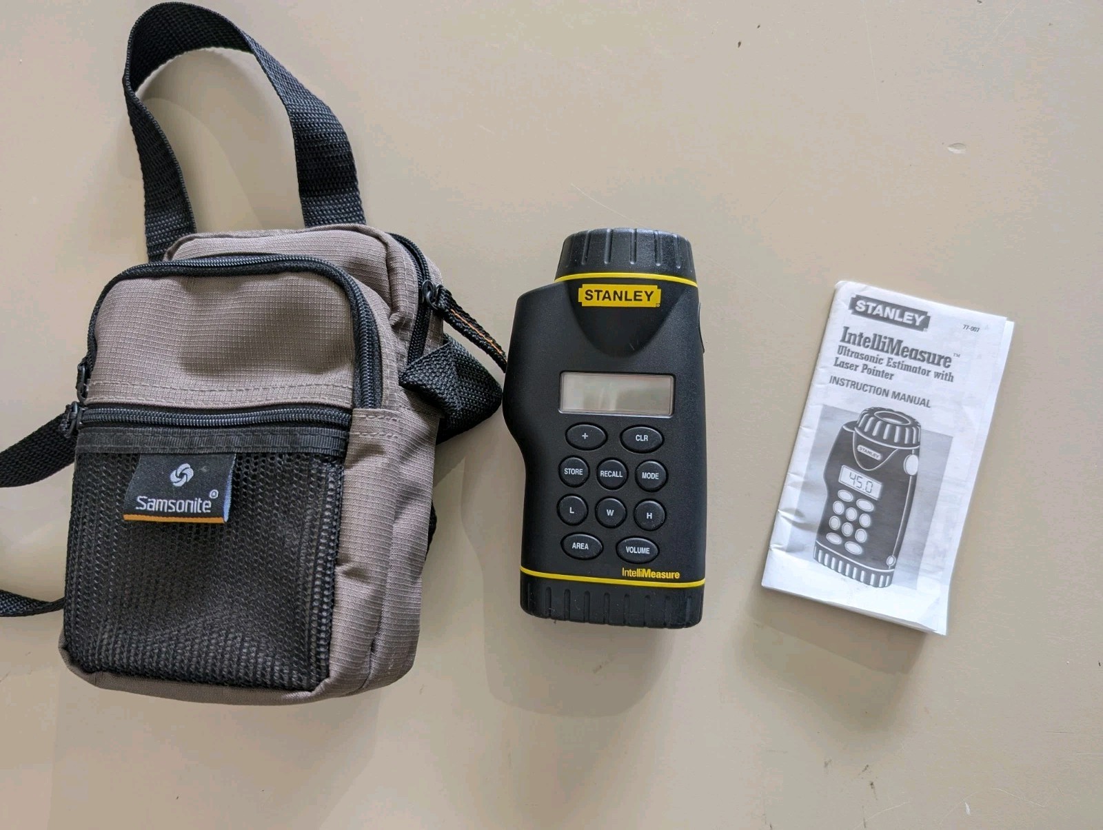 Stanley Intellimeasure 0-77-007 Ultrasonic Distance estimator laser distance