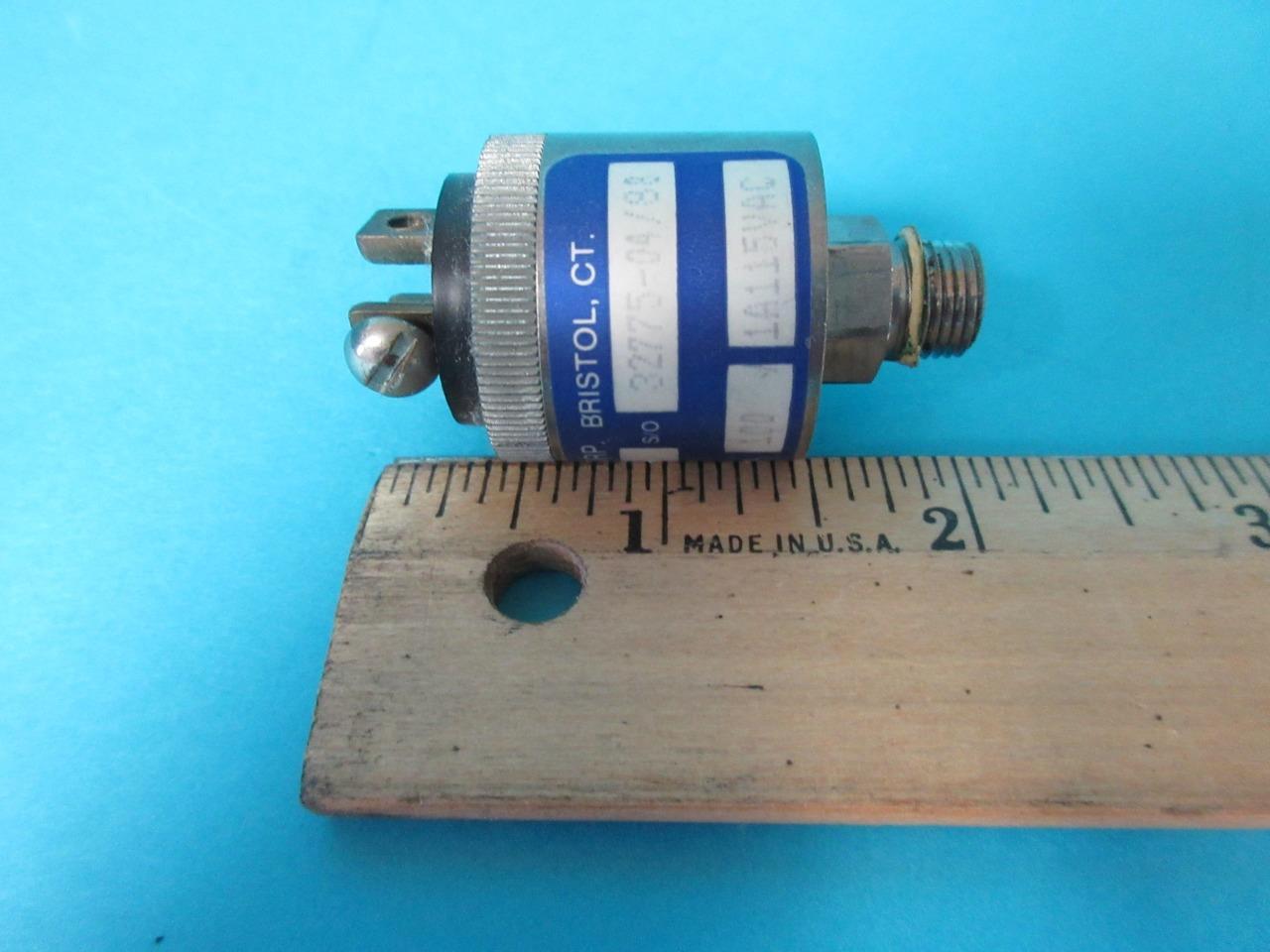 WHITMAN CONTROLS CORP P117G-10N-C12TS ADJUSTABLE 100 MAX PSI PRESSURE SWITCH
