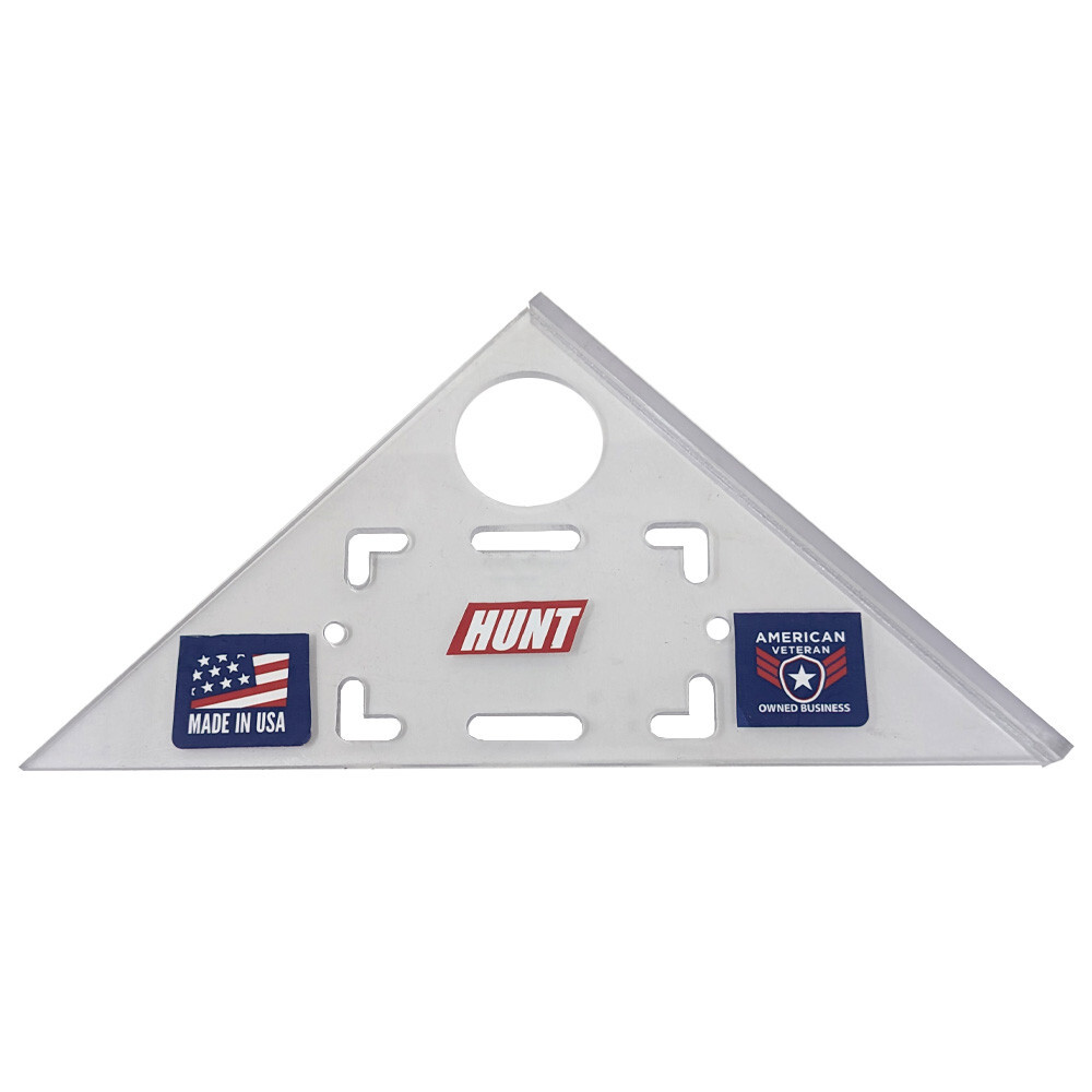 7″ Templated Tile Square From Hunt Tool Co.