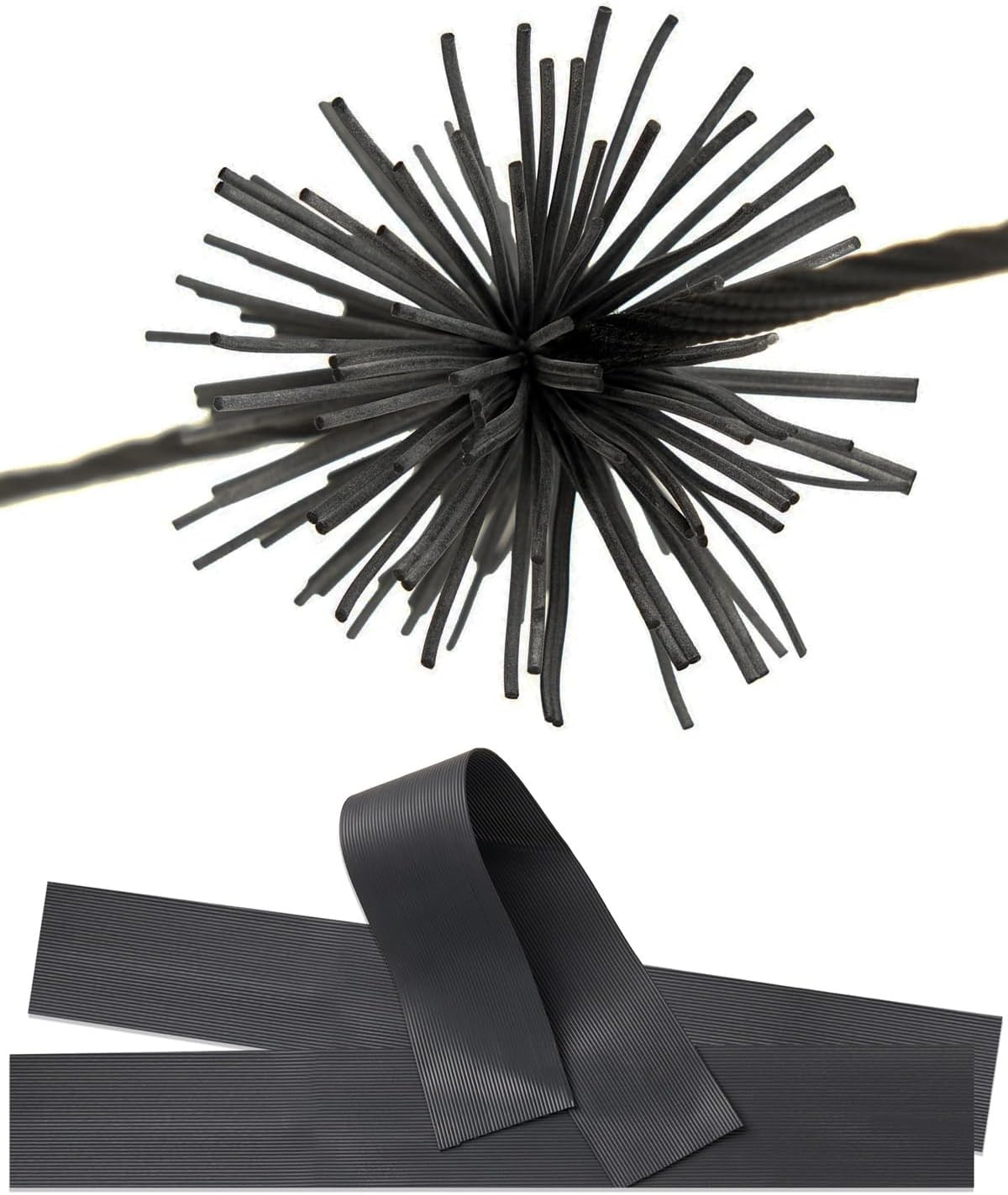 4 Pcs Bow String Whiskers Silencers Reduce String Noise and Vibration for Recurv