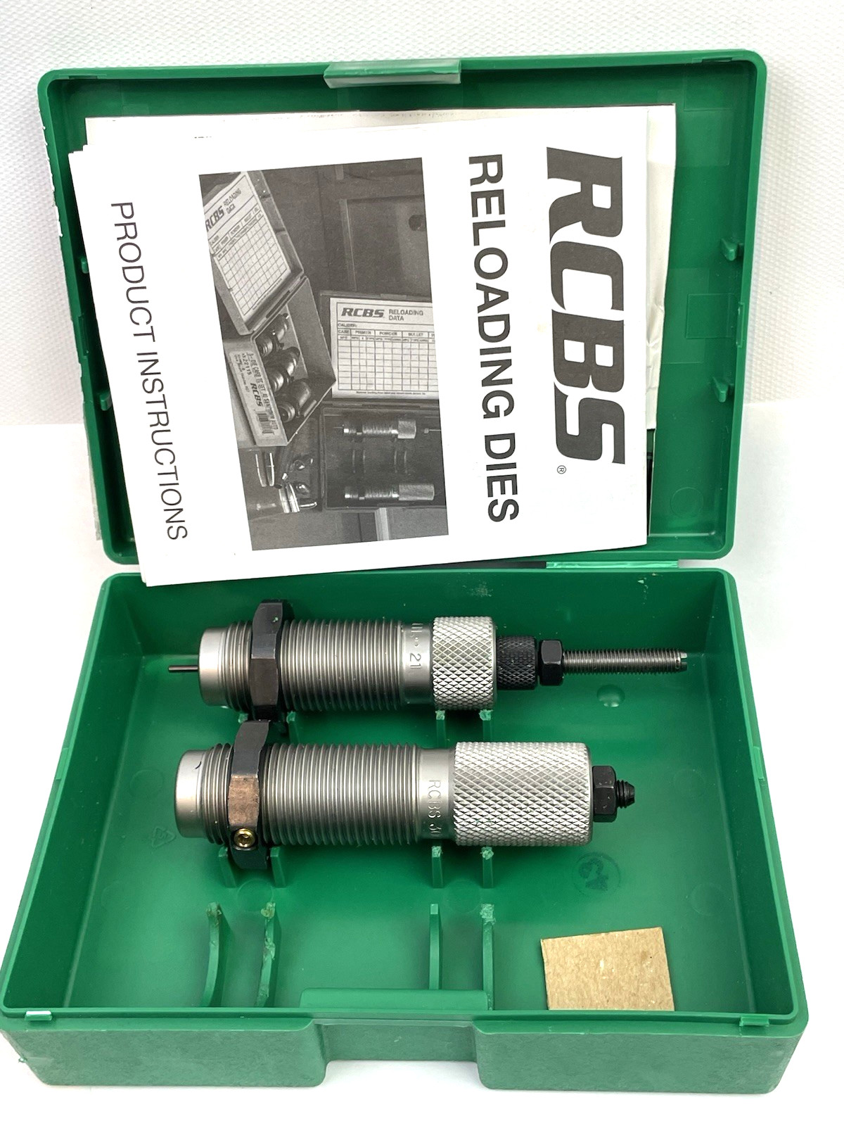 RCBS 2 Die Set for 300 Win Short Mag Includes Sizer & Seating Die 30801
