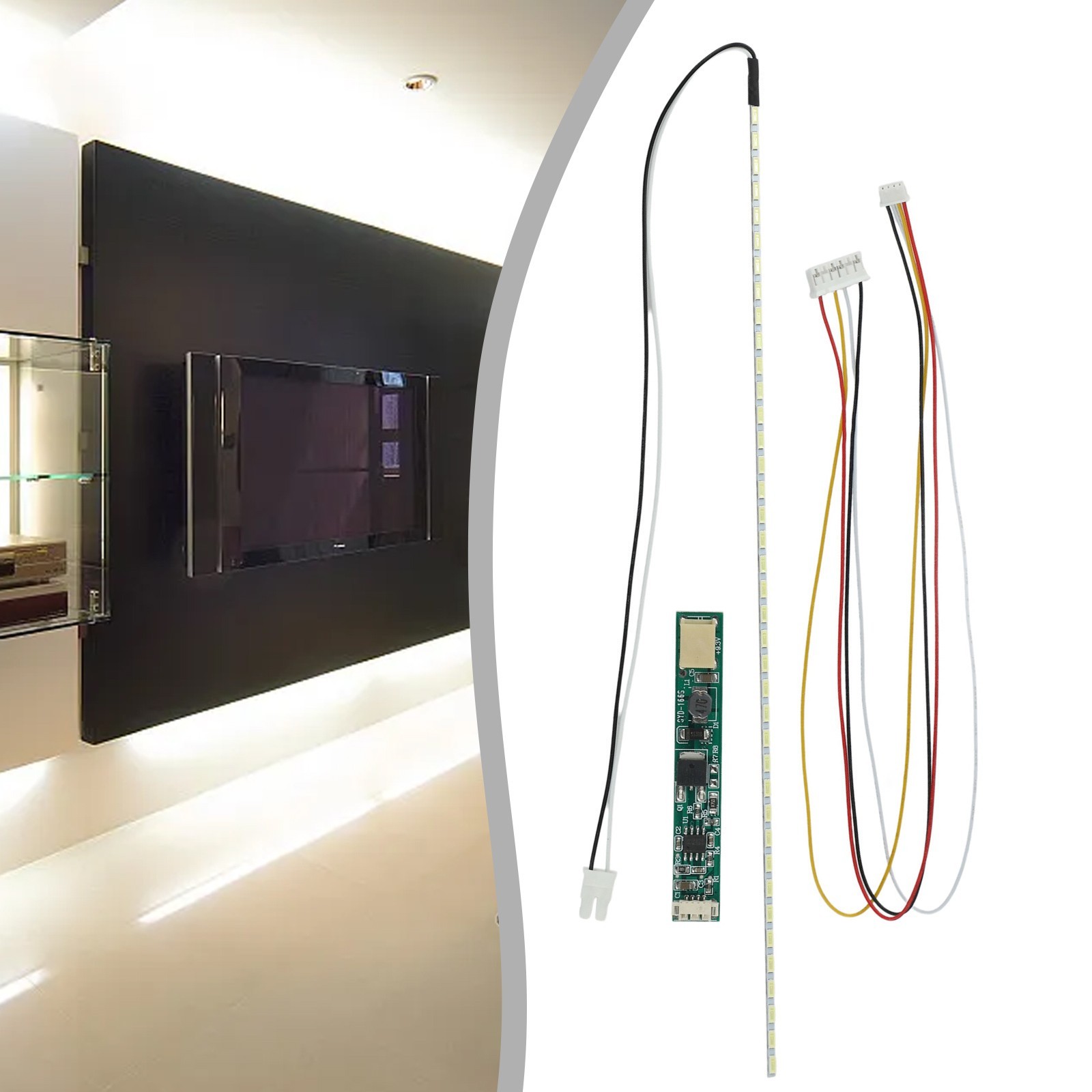 High Brightness 220mm LED Backlight Strip Kit for 10 4 inch LCD Display Panels