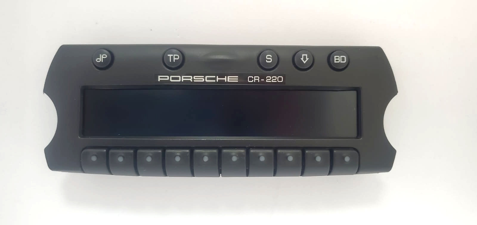 Porsche/Becker CR220/CR22 Replacement Face $50 core credit available