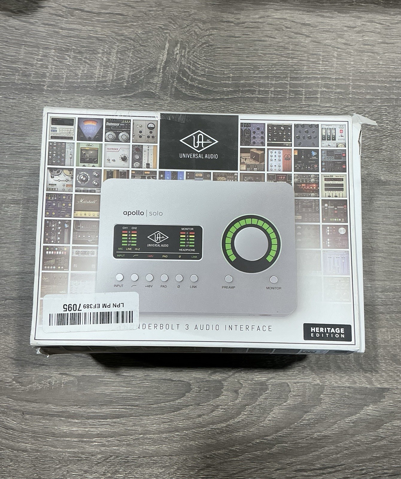 Universal Audio Apollo Solo Heritage Edition Thunderbolt 3 Audio Interface