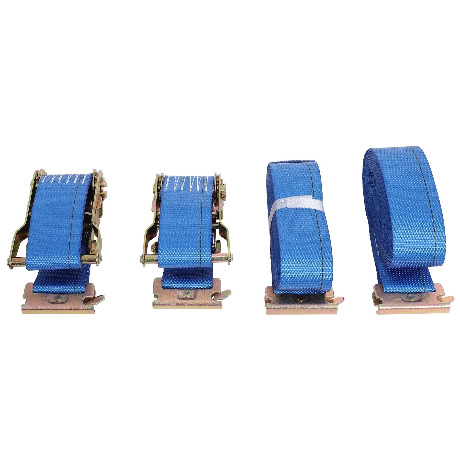 Wheel Chock & Tie-Down Strap Kit 1500 Lb New