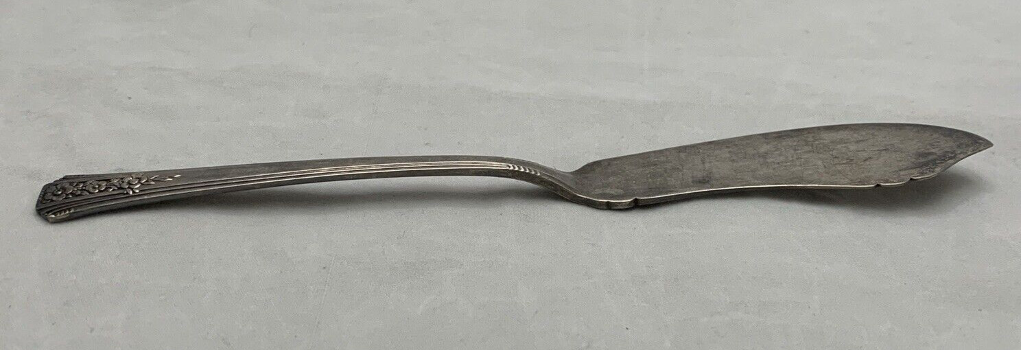 Oneida Community Butter Knife Silver Silverplate Flatware Tudor Plate Fortune