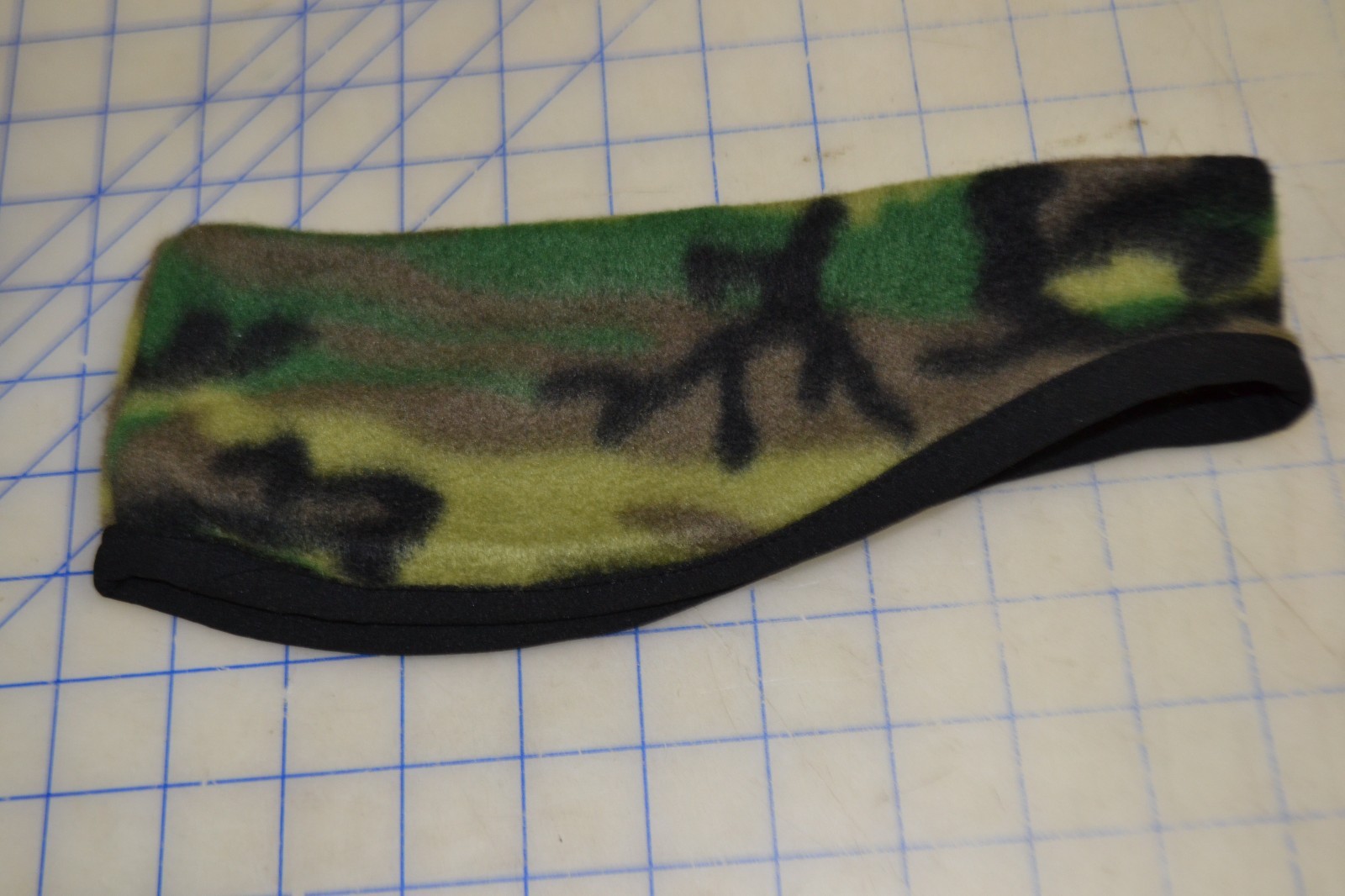 *ear band military woodland camo fleece warm winter cold weather style #2 thick
