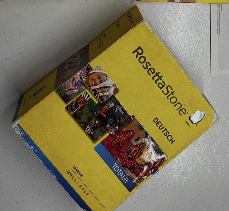 Rosetta Stone CD set - German (Deutsch) Level 1