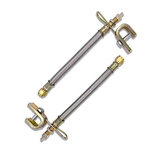 2 pcs 7"/180mm Metal Valve Stem Extenders, Universal Valve 2 Pack 7"/ 180 mm