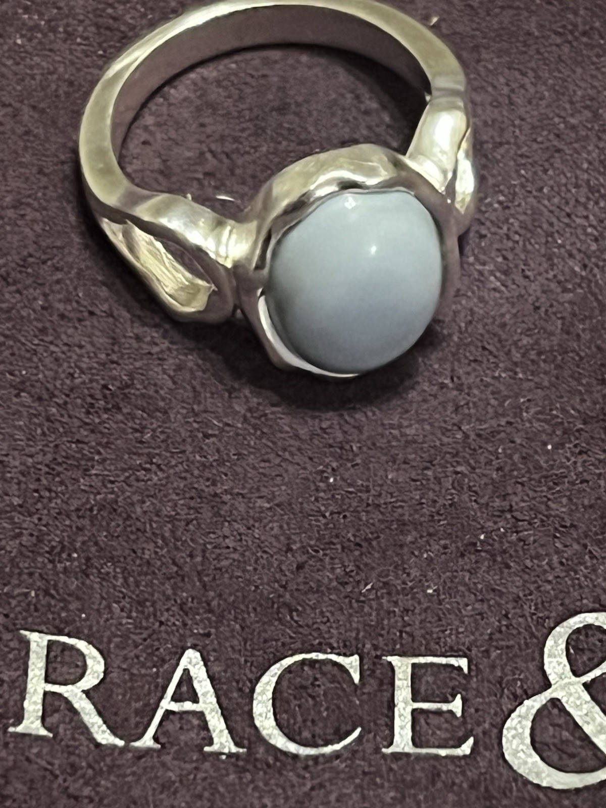 Grace And Heart Size 7 Blue Jean Ring