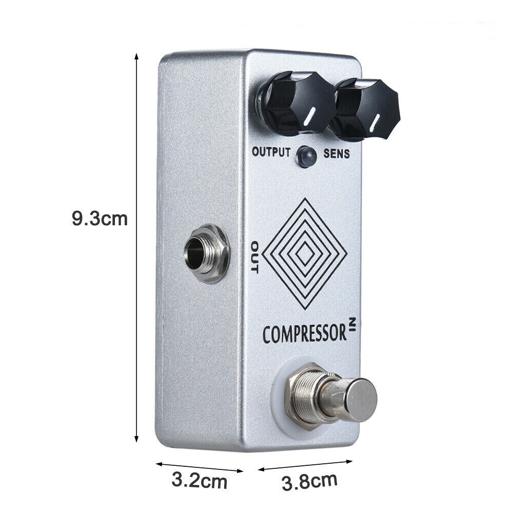 Mosky DYNAMIC COMPRESSOR Guitar effect Pedal DYNA COMP True Bypass Fast U.S SHIP