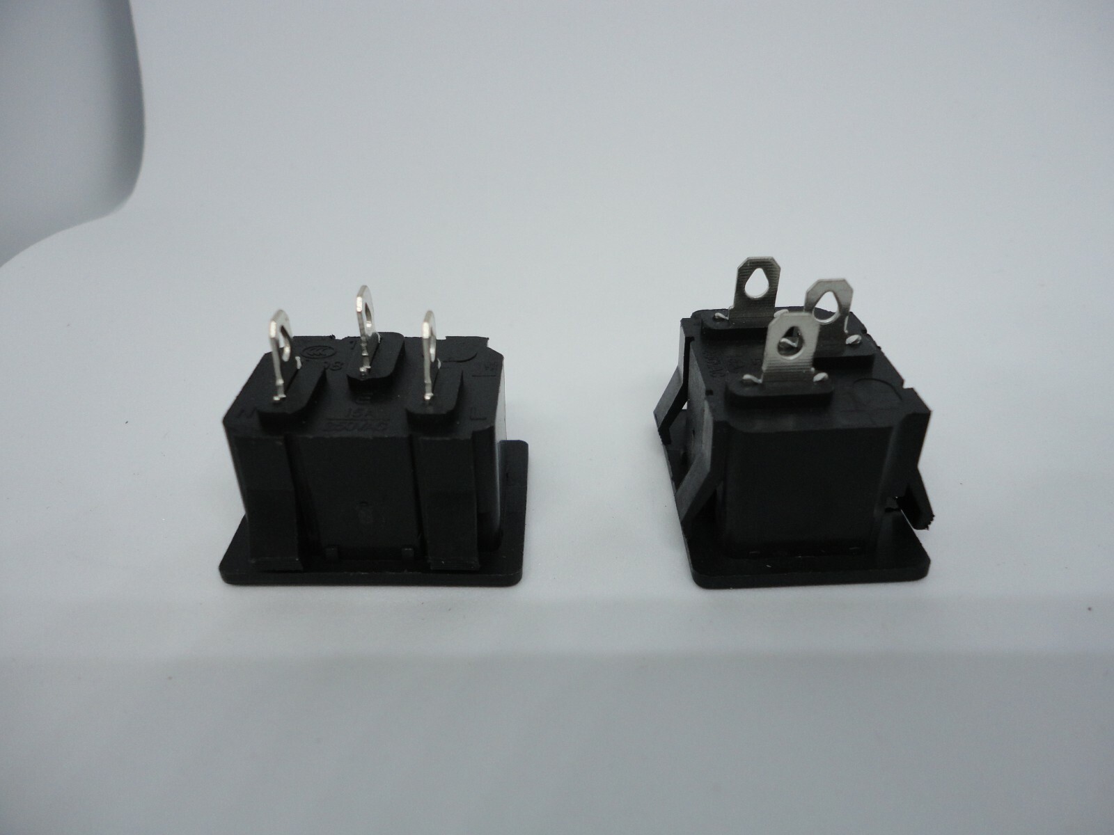 2 Pack AC Power Supply Electric Cable Connection Socket Port Jack 250V Computer