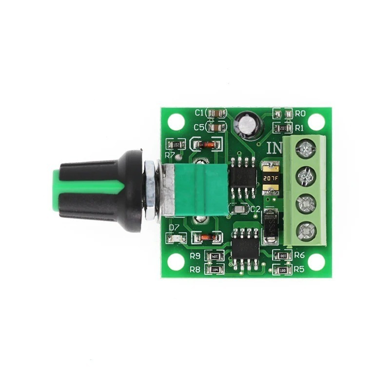 DC Motor Speed Controller PWM 1.8V-12V 2A Variable Speed Regulator