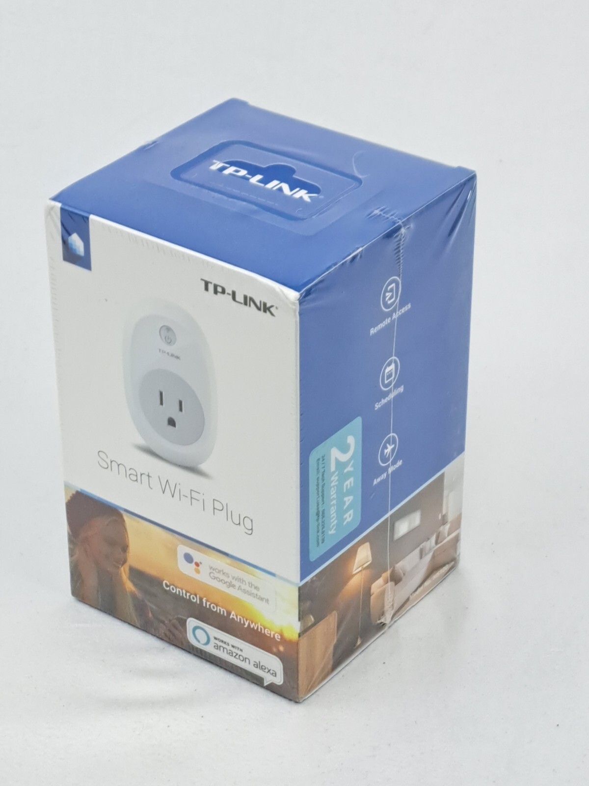 TP-Link - HS100 - Smart WiFi Plug - w/ Google Assistant & Amazon Alexa