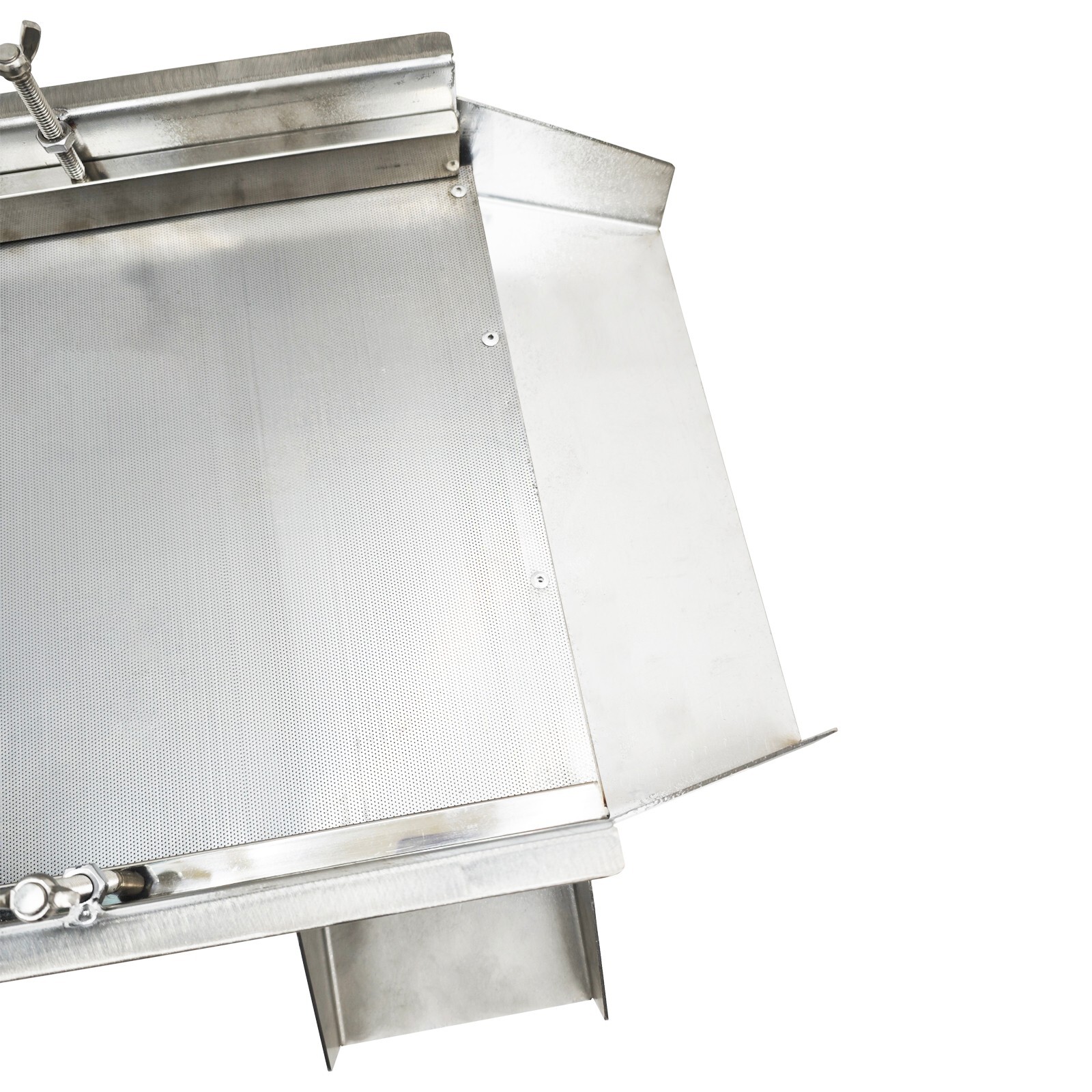Stainless Straight Linear Screen Linear Vibrating Screen JG30-75 0.5mm Screen