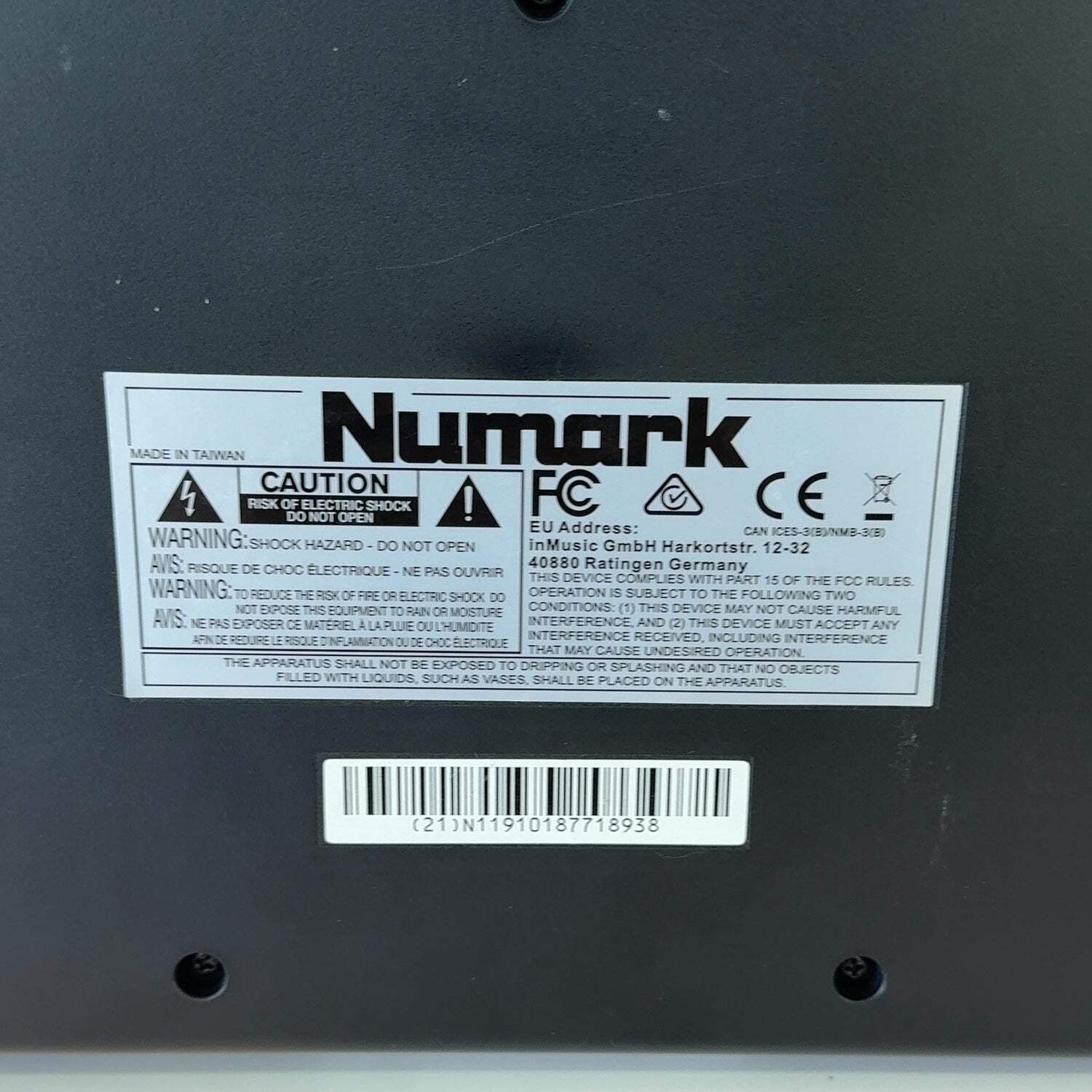 Numark NVII 4-Channel Dual Deck Controller