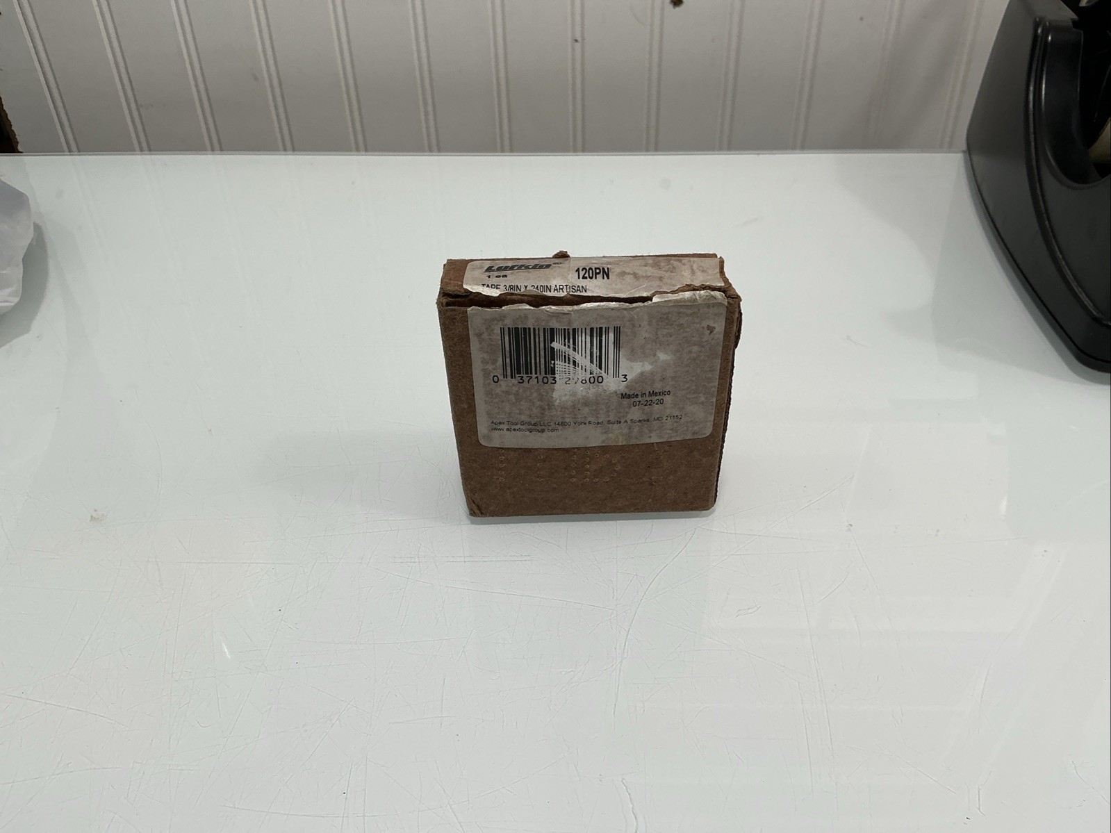 Lufkin 120PN Steel Diameter Tape Measure: 1/64" Grad, 3/8" Wide, 240" Artisan