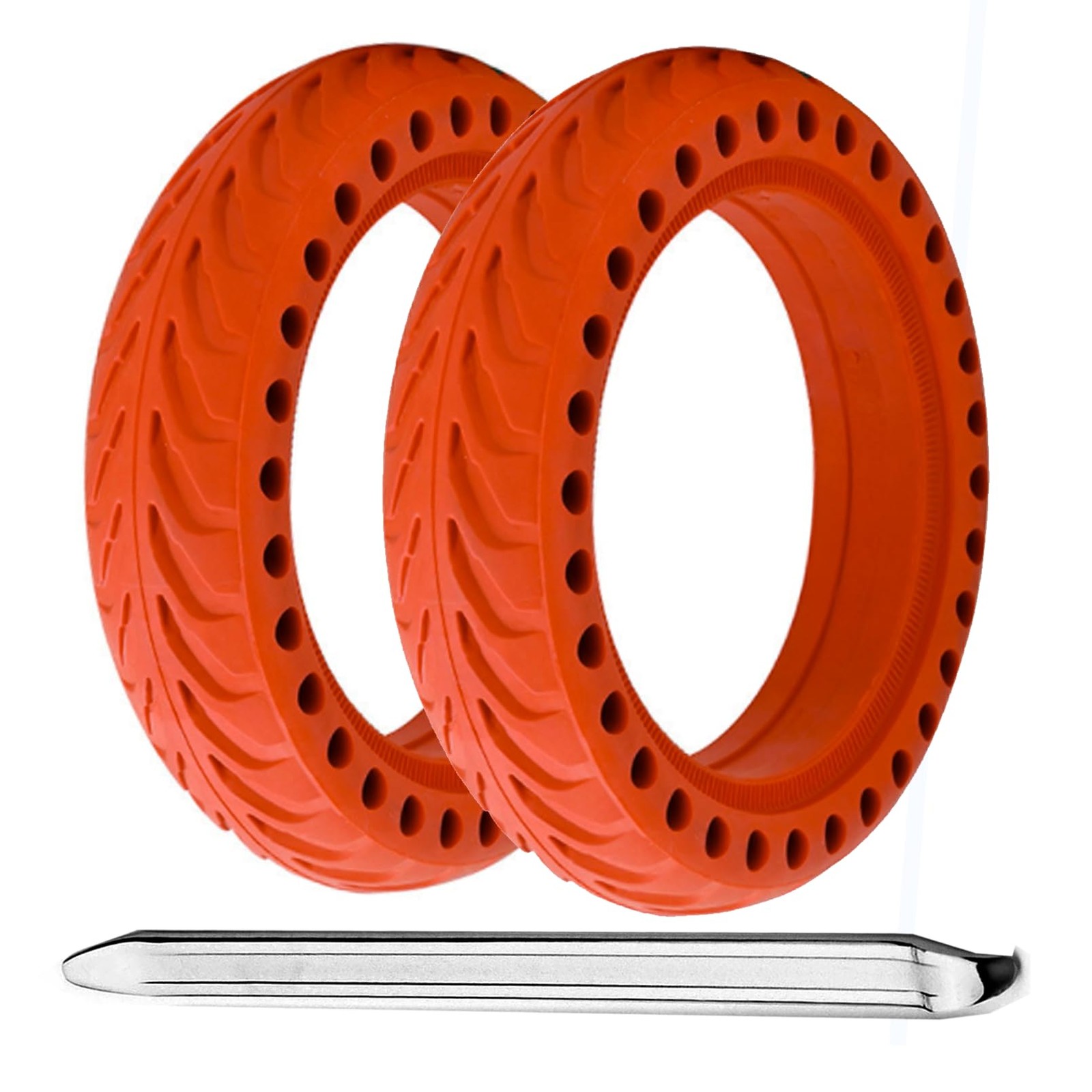 TOUBEUU 8.5x2" 50/75-6.1 Solid Electric Scooter Tire - No Flats