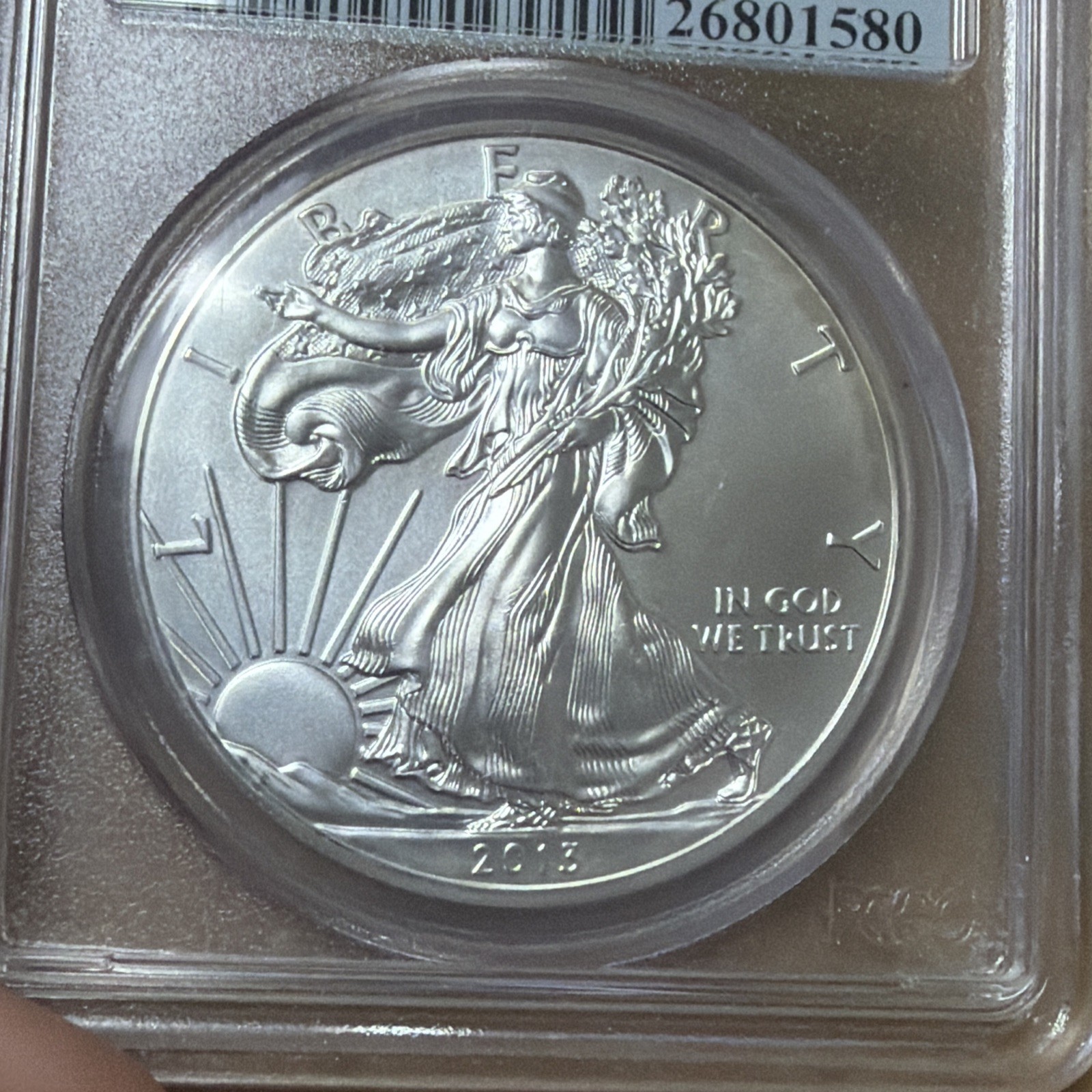 2013 (W) Silver Eagle PCGS MS69 First Strike At West Point Coins