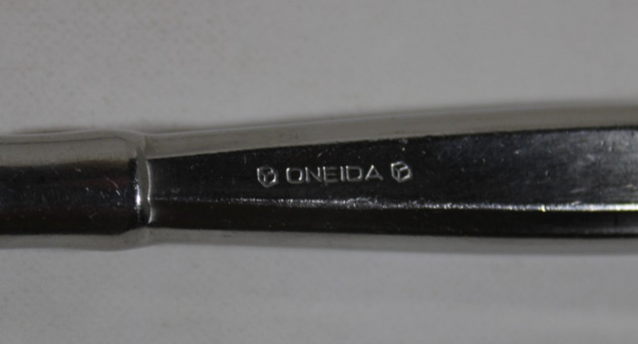 4 Oneida Heirloom Act II Stainless Satin Dinner Forks Flatware - Cube