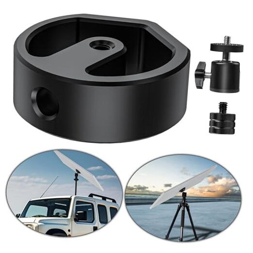 Mini Tripod Adapter,Premium Aluminum Alloy Tripod Mount Adapter for Starlink