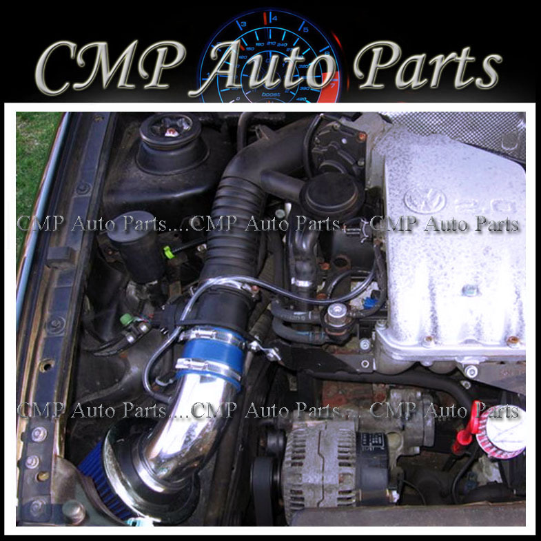 VW GOLF CABRIO JETTA GL GLS GLX 2.0L AIR INTAKE KIT SYSTEMS 1993-1998 BLUE