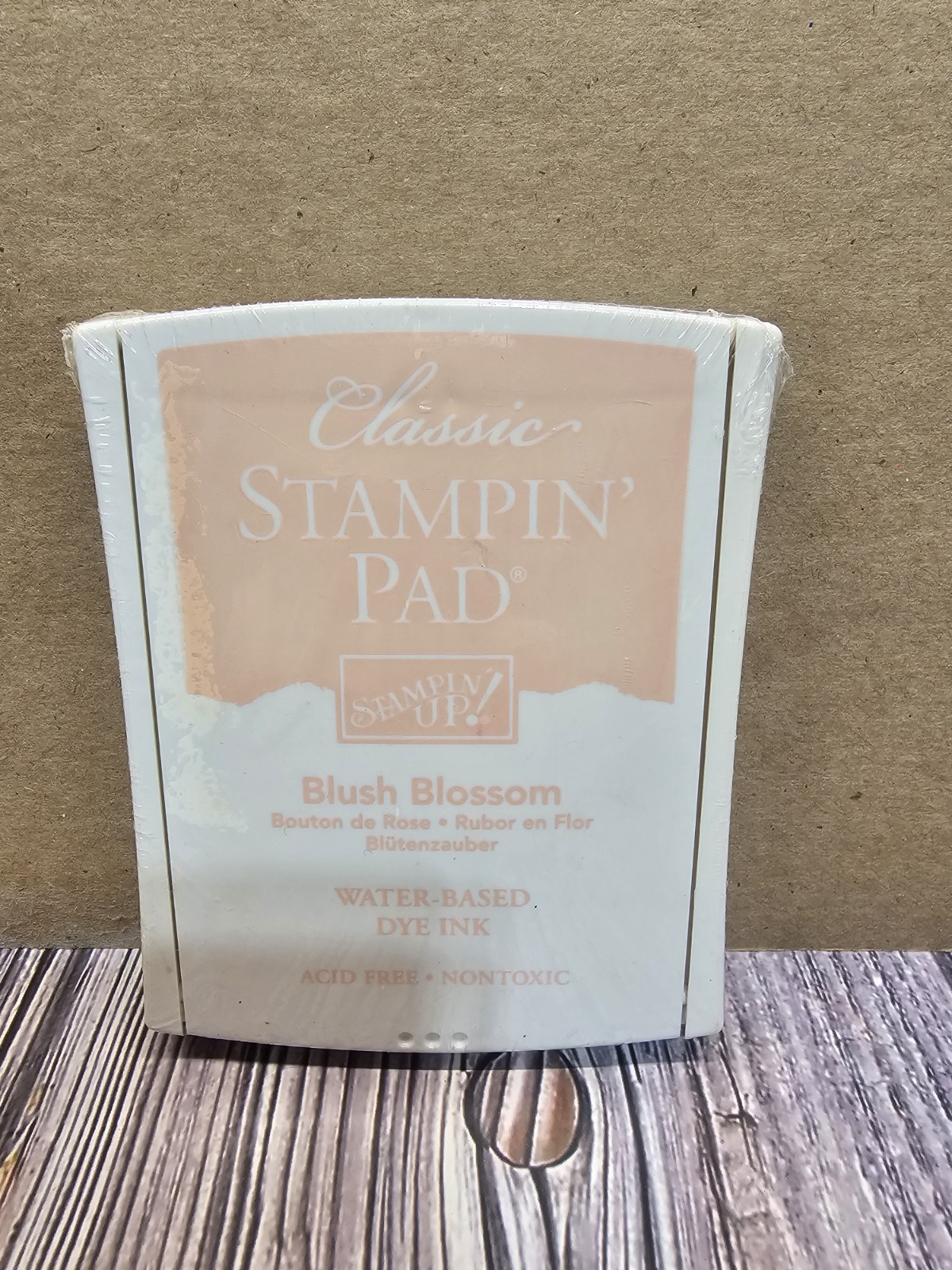 STAMPIN' UP! BLUSH BLOSSOM Classic Ink pad NEW NEVER OPENED Water Based Ink