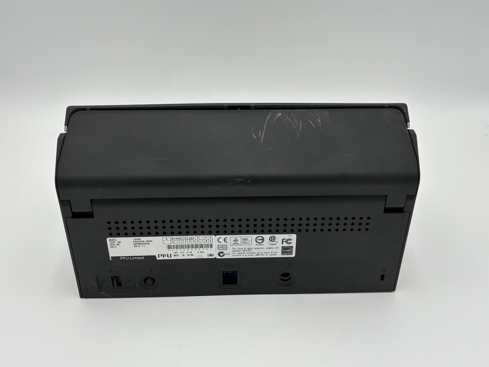 Fujitsu ScanSnap iX500 Wireless Color Duplex Document Scanner