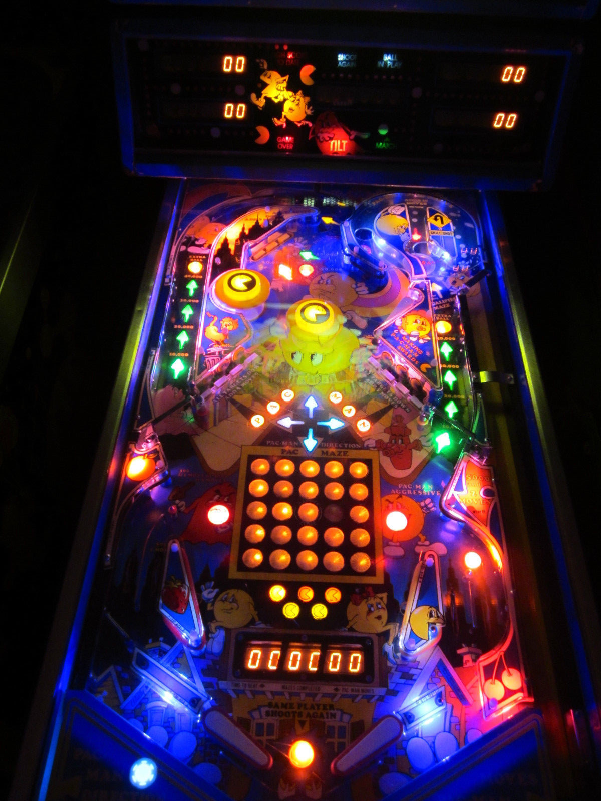 PacMan - NON GHOSTING Lighting Kit custom SUPER BRIGHT PINBALL LED KIT