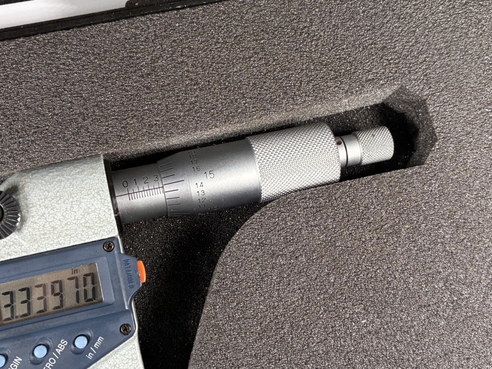 Mitutoyo 3-4” Digital Micrometer .00005” 293-724-30