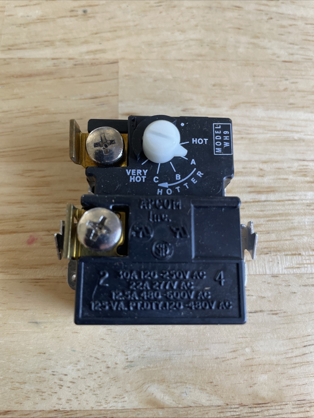 Apcom Electro-Mechanical Thermostat for Electric Water Heaters 219-40288-00B
