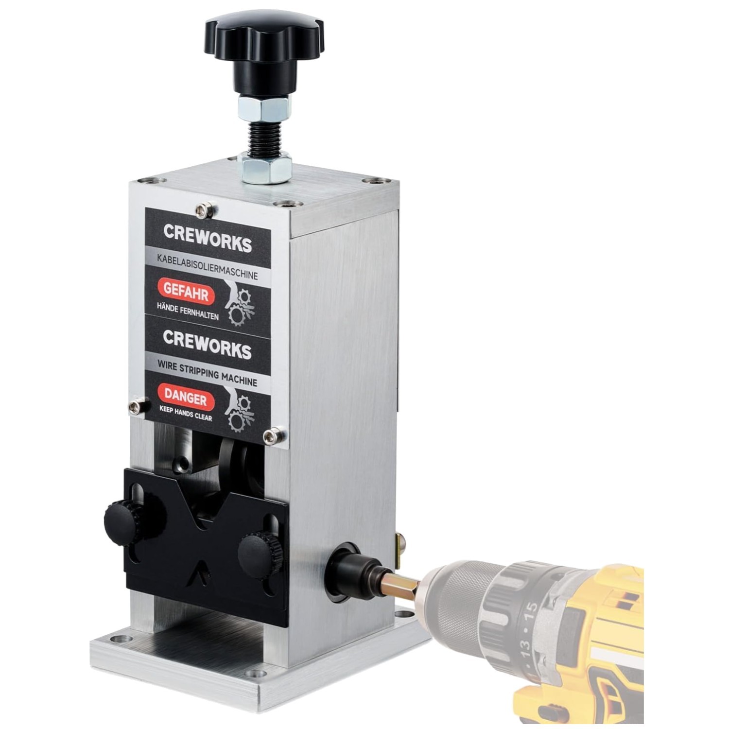 Drill-Powered Cable Stripper Tool