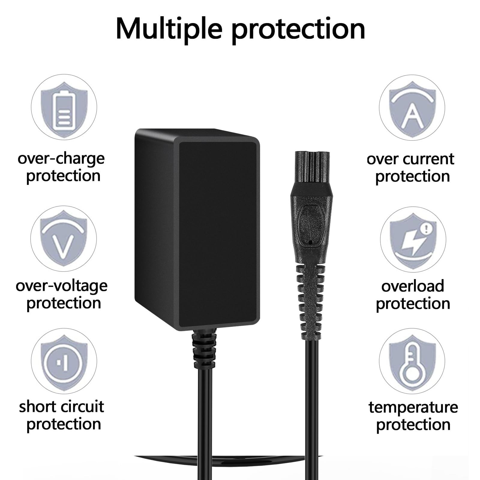 Charger for Philips-Norelco-HQ8505 Norelco 7000 5000 3000 9000 Series Electri...